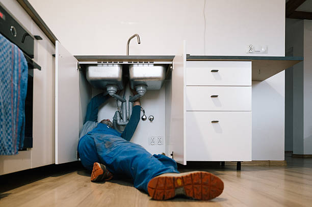 Professional Drain Cleaning technician working in Clarksburg, CA